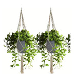 Soporte de cuerda para macetas colgantes