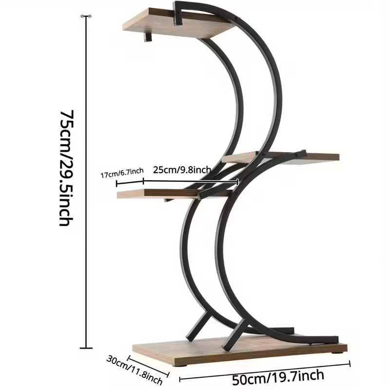 Soporte para plantas “S”