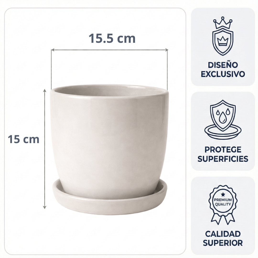 Maceta Orquídea