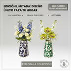 Florero Alma Azul