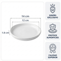 Plato para maceta de cerámica