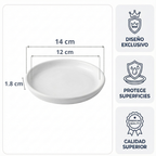 Plato para maceta de cerámica