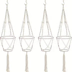 Soporte de cuerda para macetas colgantes