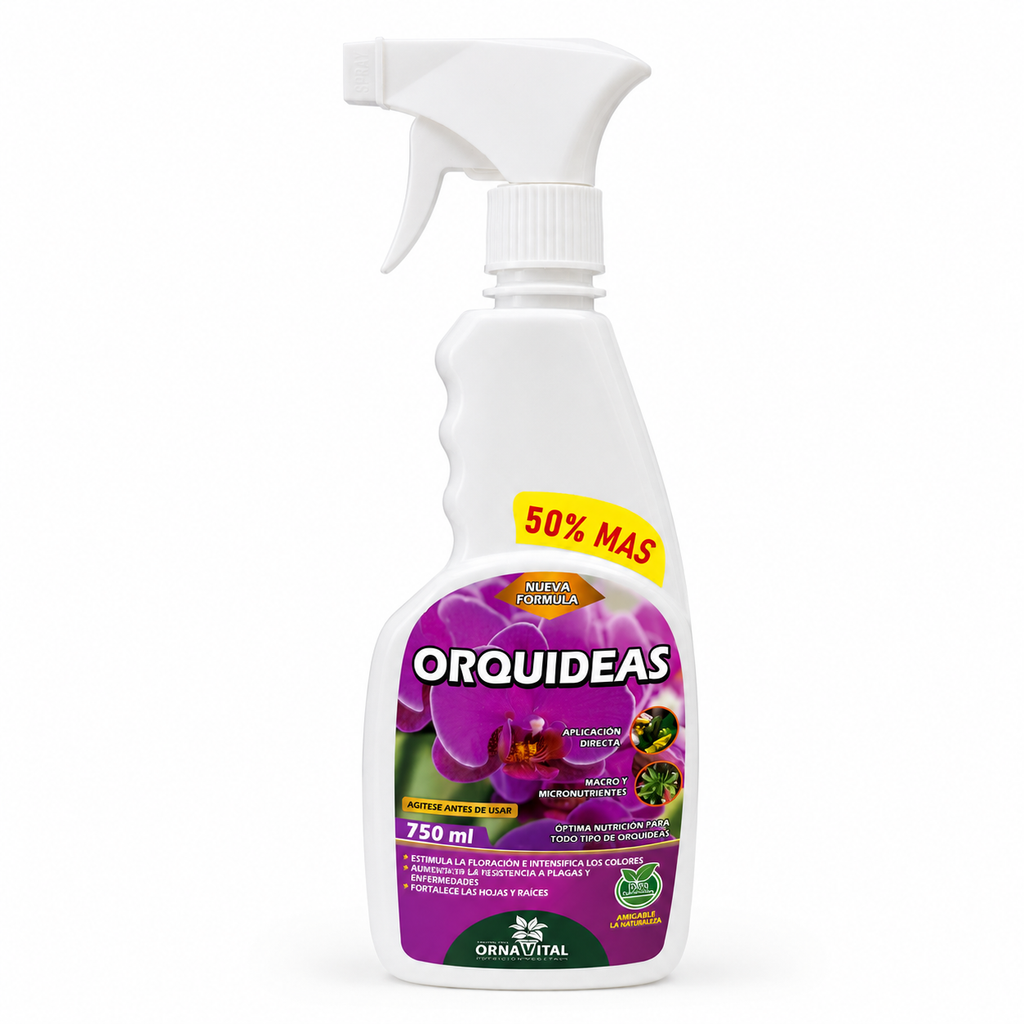 Fertilizante para Orquídeas de Aplicación Directa 750 ml
