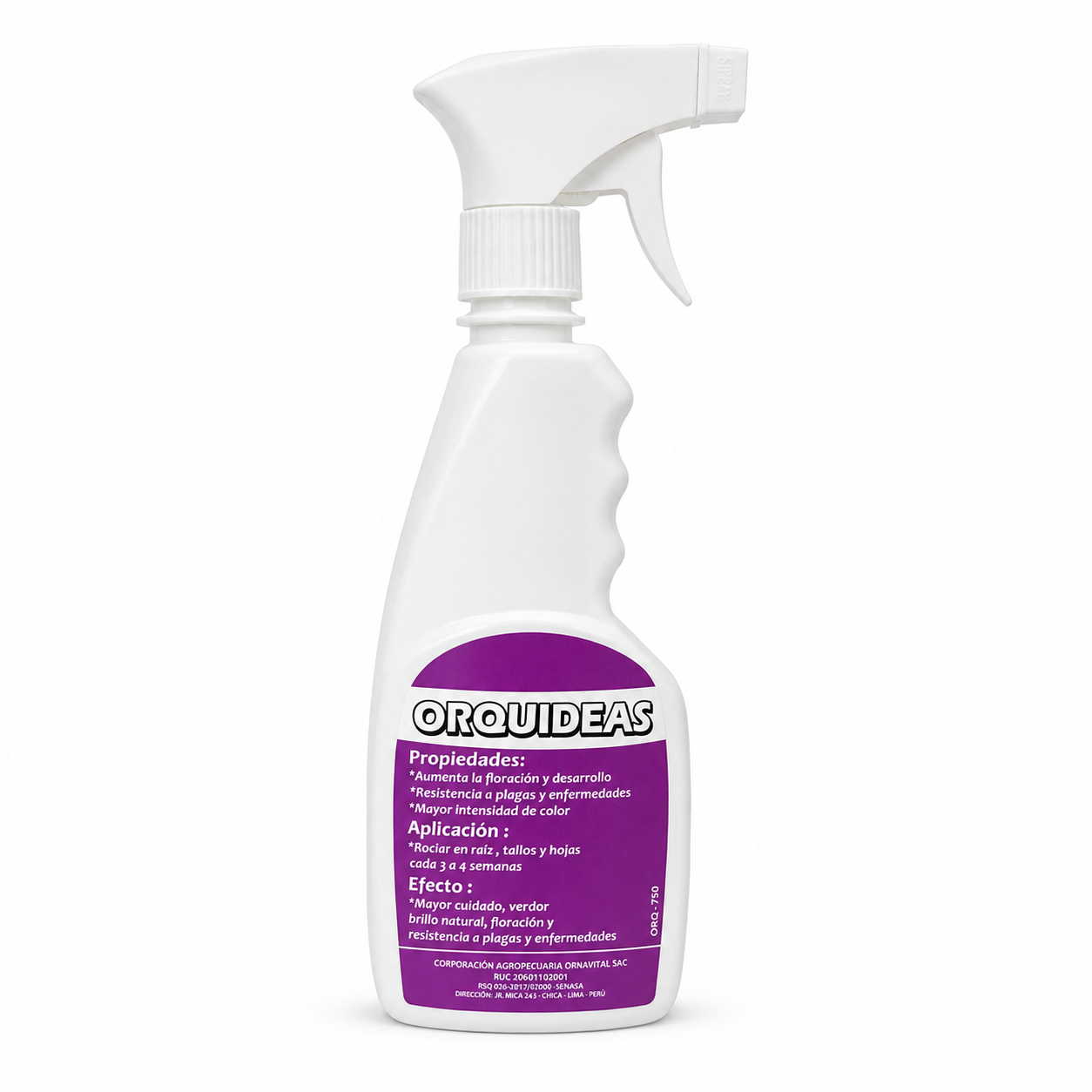 Fertilizante para Orquídeas de Aplicación Directa 750 ml