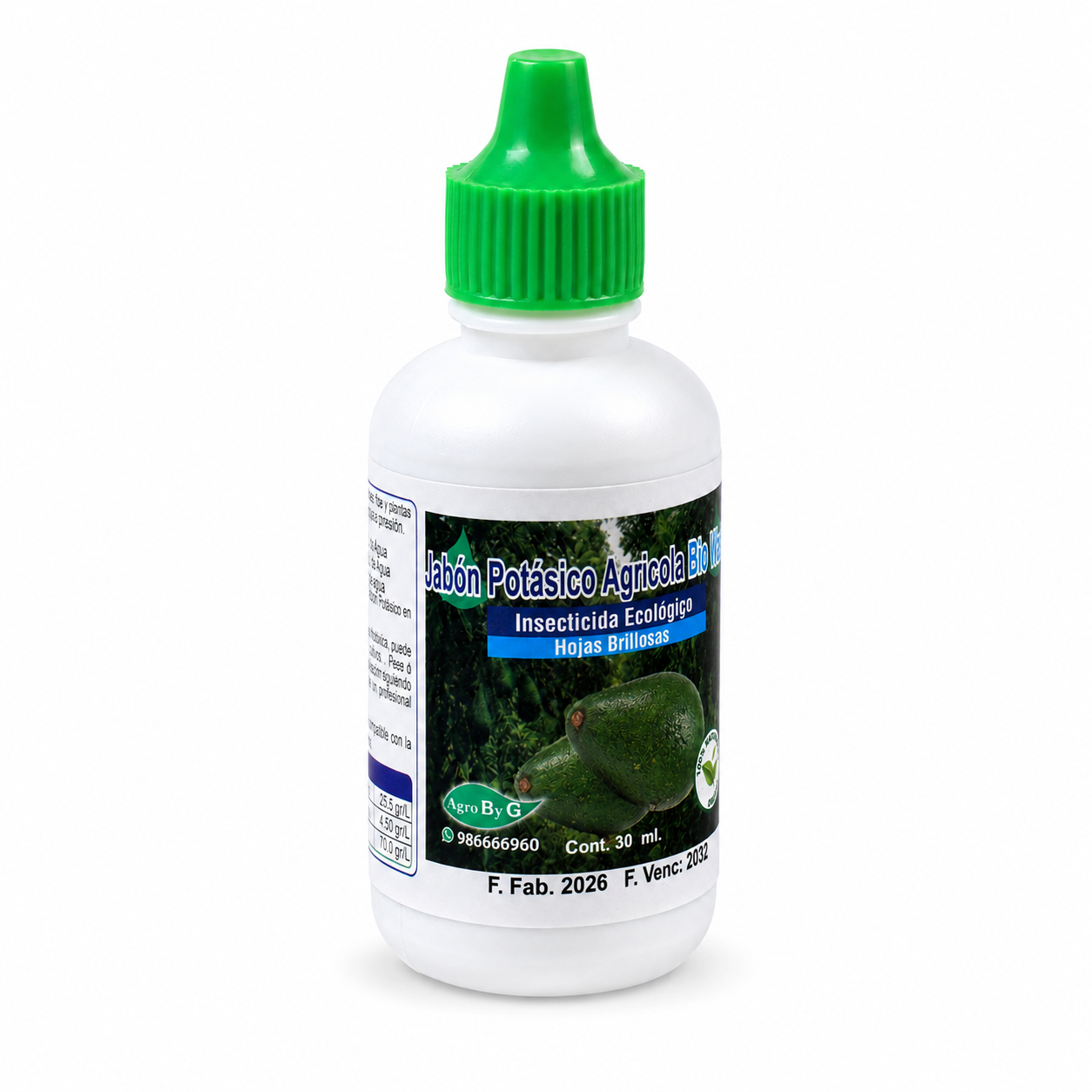 Jabón Potásico para Limpiar y Abrillantar Hojas de Orquídeas 30 ml