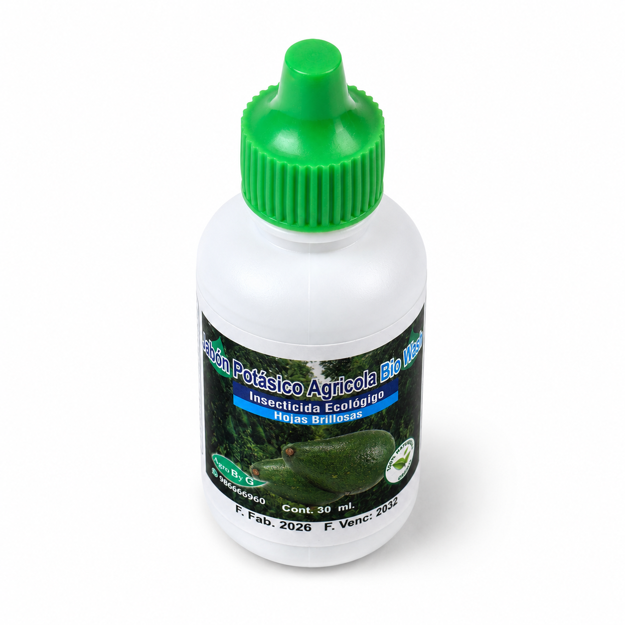 Jabón Potásico para Limpiar y Abrillantar Hojas de Orquídeas 30 ml