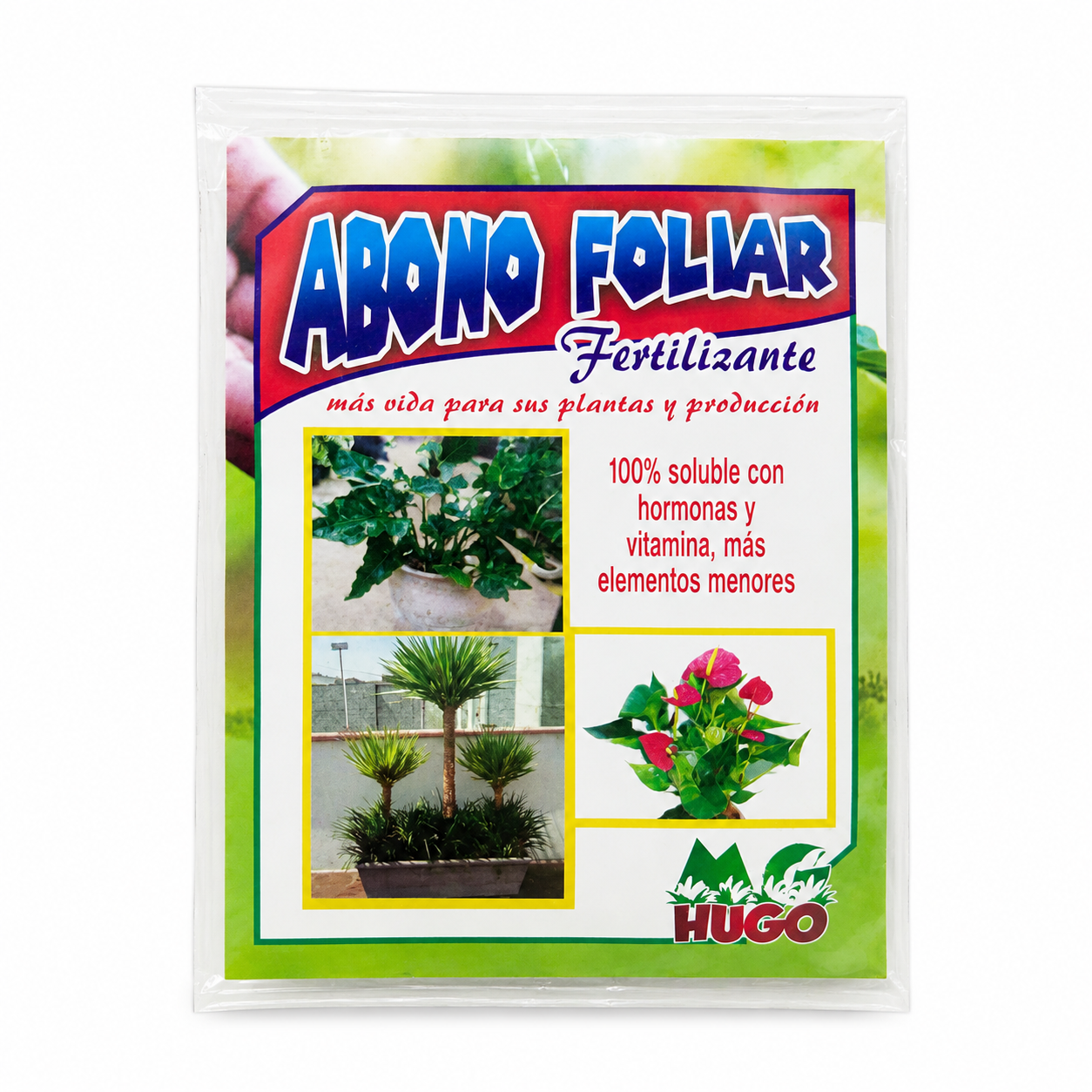 Abono Foliar para Brillo y Verdor de Hojas