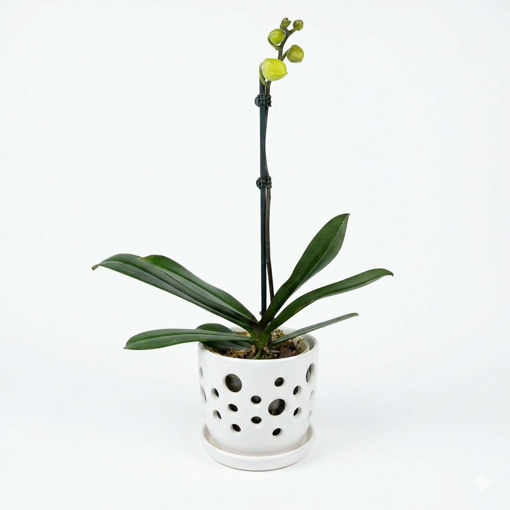 Orquidea Amarilla - 1 vara ramificada