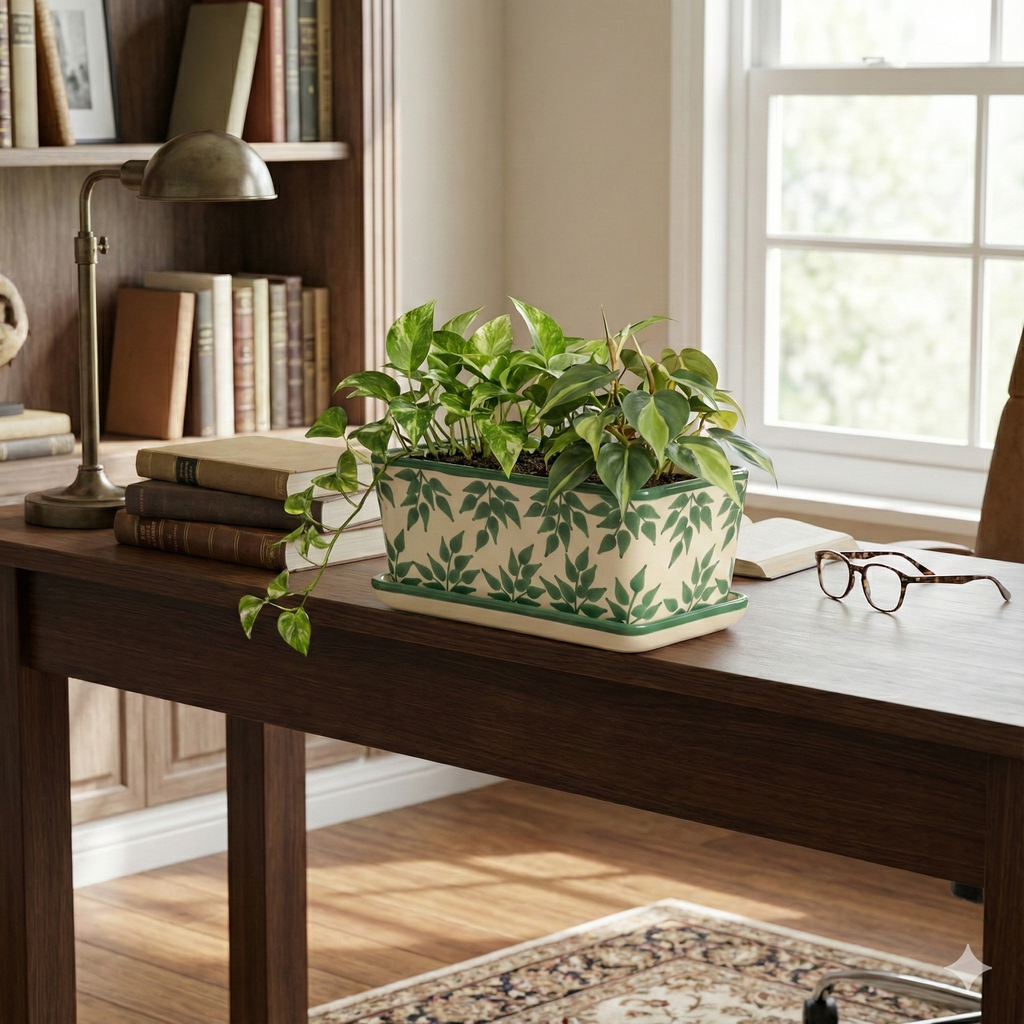 Maceta Jardinera Azul