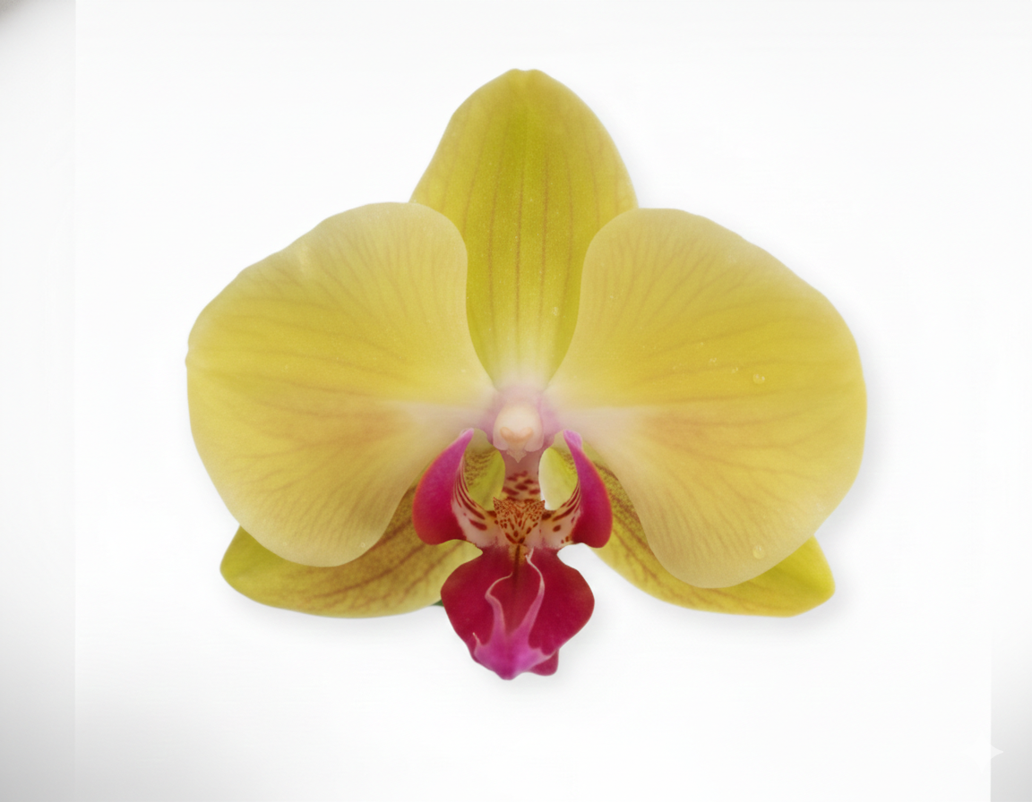 Orquidea Amarilla - 1 vara ramificada