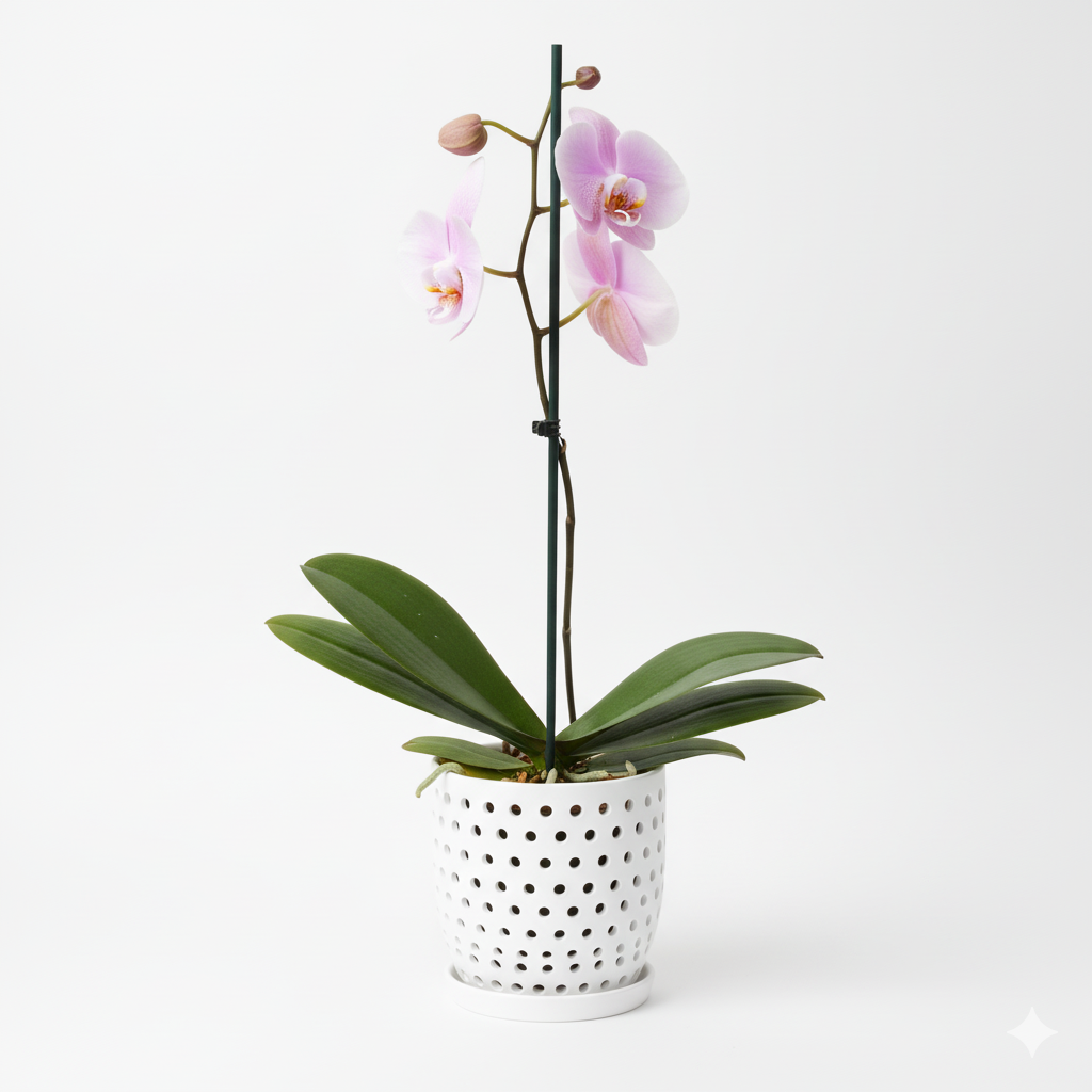 Orquidea Rosa Sendai Premium – 1  vara ramificada
