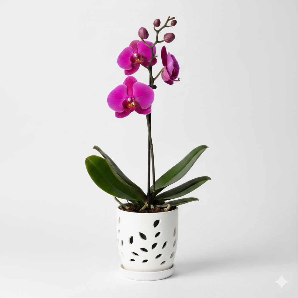 Orquidea Fucsia Evolution Premium – 1  vara ramificada
