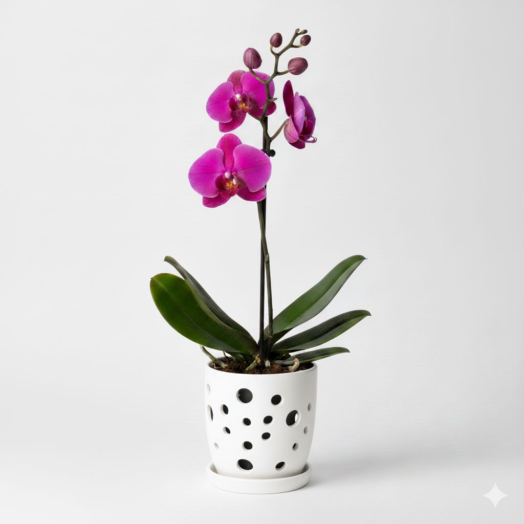 Orquidea Fucsia Evolution Premium – 1  vara ramificada