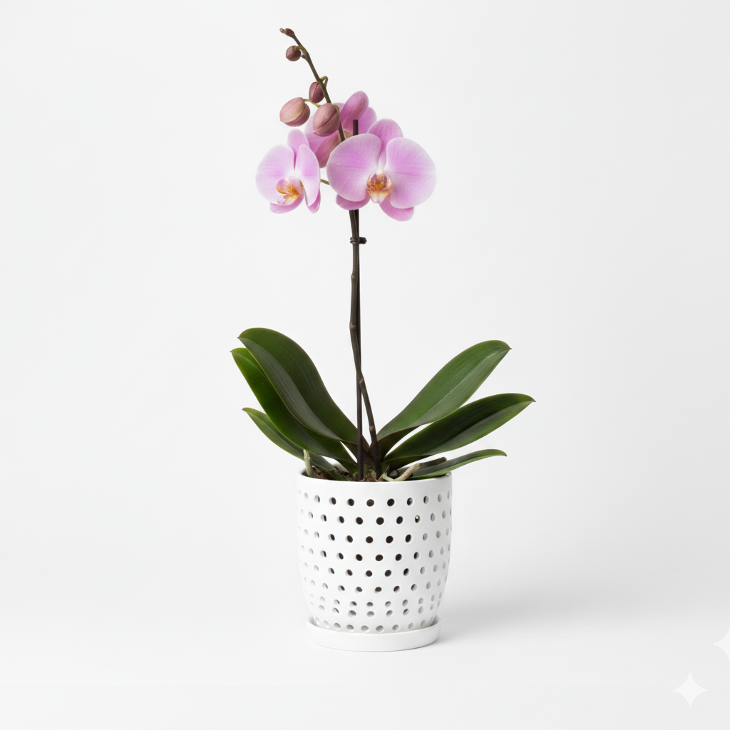 Orquidea Rosa New Dehli Premium – 1  vara ramificada