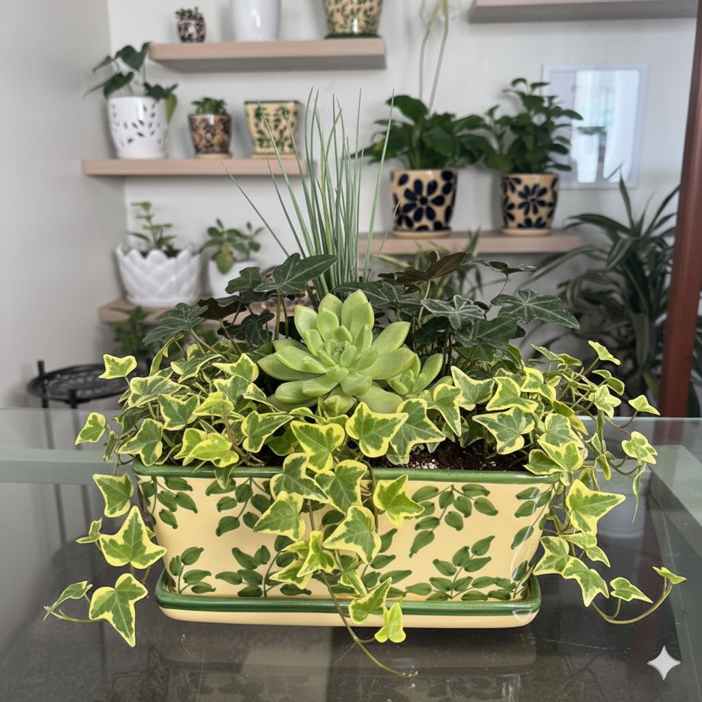 Maceta Jardinera Verde