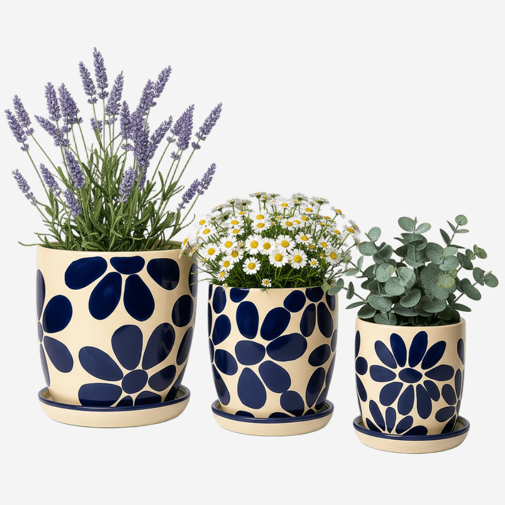 Maceta Primavera Azul