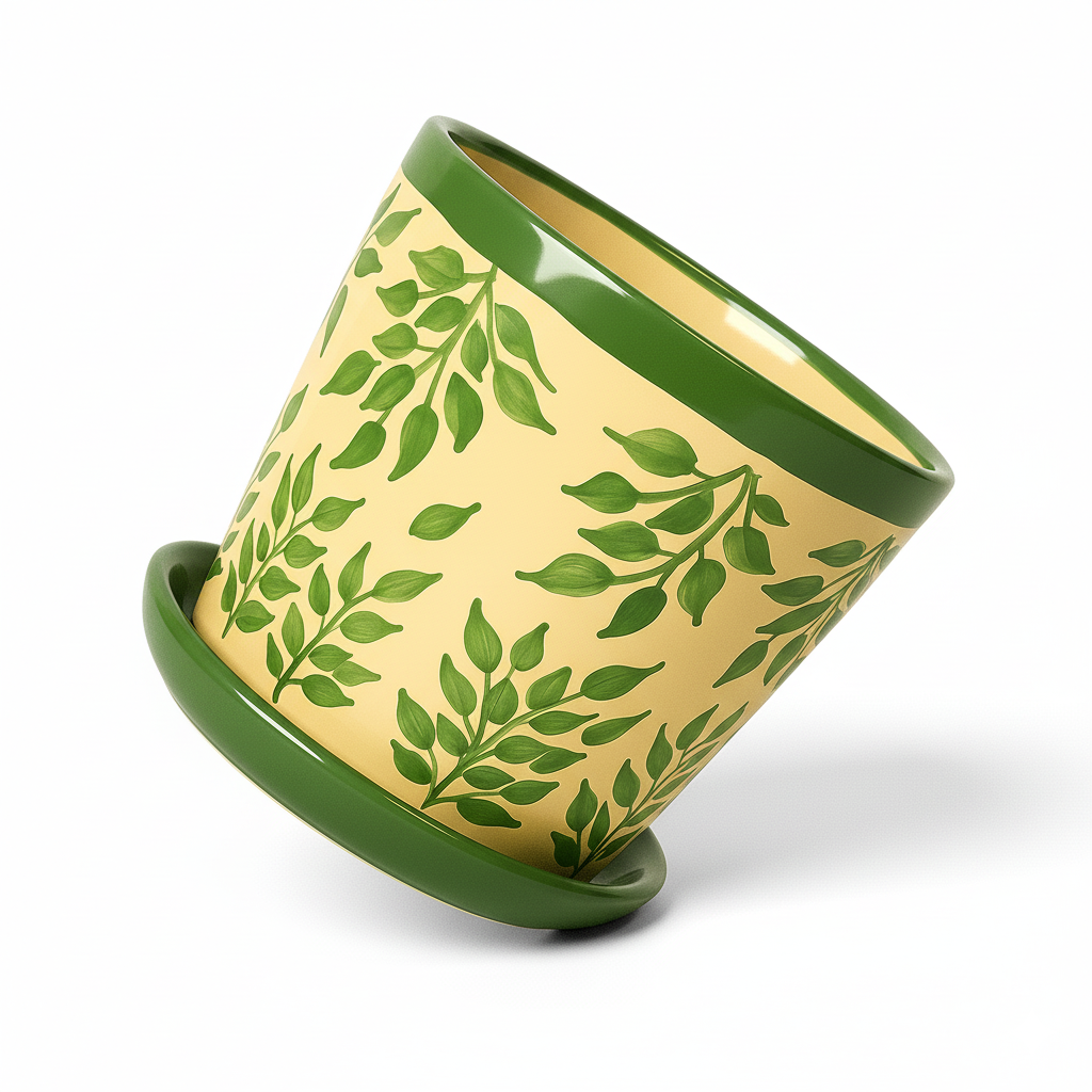 Maceta Begonia Verde