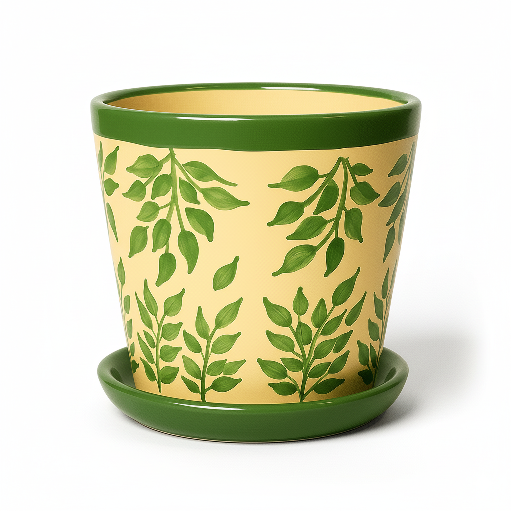 Maceta Begonia Verde